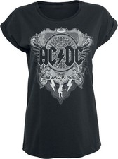 ACDC T-Shirt Damen Black Ice