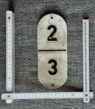 Eisenbahnwaggon schild 3 - eisenbahnwaggon-schild, "2./3