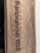 Selten Rar Woll Decke Kamelhaar? Ruhr Knappschaft wie Bundeswehr Decke