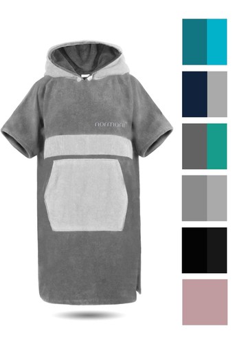 Surfer poncho aus baumwolle - poncho,
