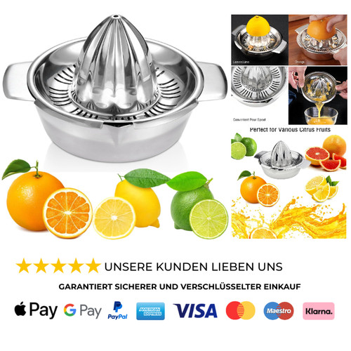 Zitruspresse edelstahl 8 - zitruspresse,