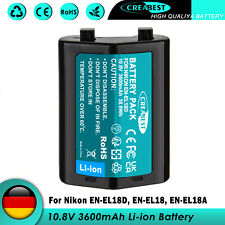 3600mAh EN-EL18A EN-EL18D