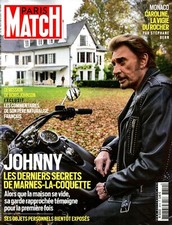 Magazin PARIS MATCH Nr. 3819 vom Juli 2022, Cover JOHNNY HALLYDAY; Caroline