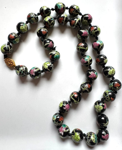 Halskette kette cloisonne - kette,