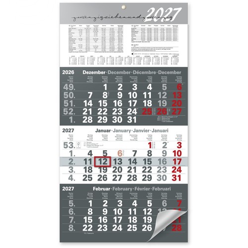 Kalender 2027 wandkalender - 2027,