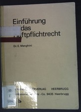 Einführung in das Haftpflichtrecht; Menghini, E.: