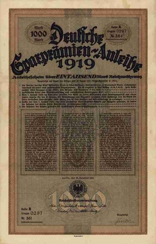 Deutsche sparprämien anleihe - deutsche,