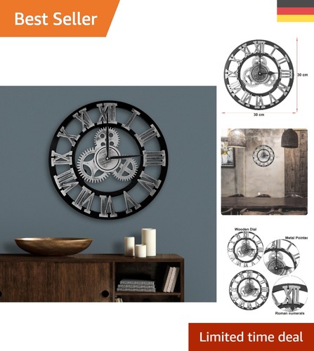 Elegante 30cm wanduhr - 30cm,