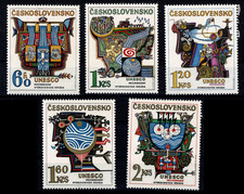 Tschechoslowakei 1974 Satz MiNr 2195 - 2199 Postfrisch Hydrologische Dekade