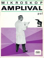 CARL ZEISS JENA Prospekt MIKROSKOP AMPLIVAL POL Broschüre von 1968 (Y5148