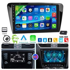 Für Skoda Octavia III 2013-2018 Carplay 4+64G Android 14 Autoradio GPS NAVI DAB+
