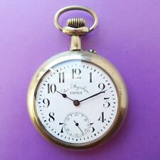 "Riesen" HERREN TASCHENUHR "OBRA", Ankerhemmung, gute Funktion-ca. 1915