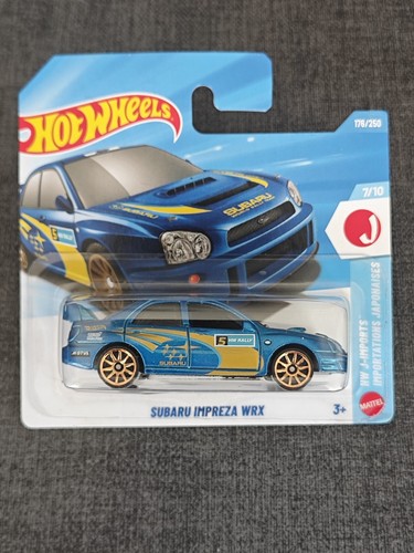 Subaru impreza wrx - impreza, blau/gelb