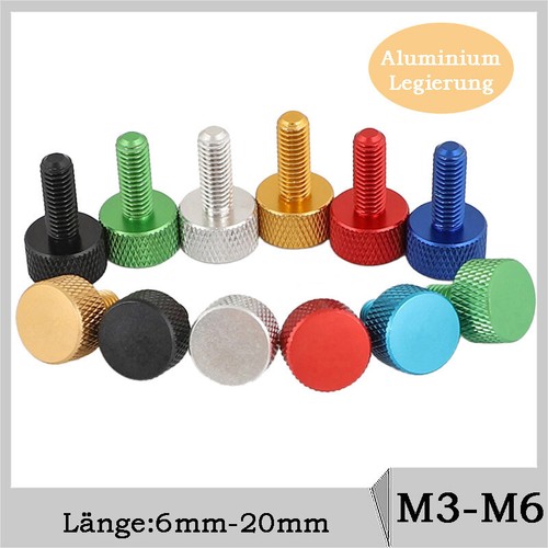 M6 rändelschraube - m6,