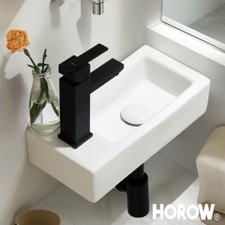 Wand Hänge Waschtisch Gästebad Kleine Washbecken kleine eckig Handwaschbecken