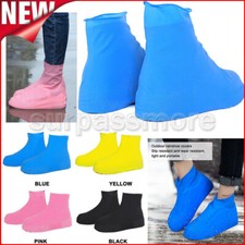 Unisex Silikon Überschuhe Schuh-Überzieher rutschfeste Regen-Schuhe wasserdichte