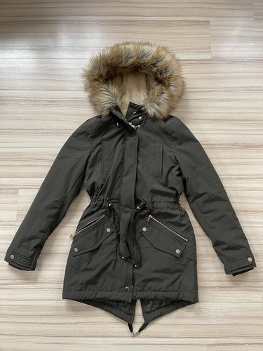 Damen jacke parka grün - -,