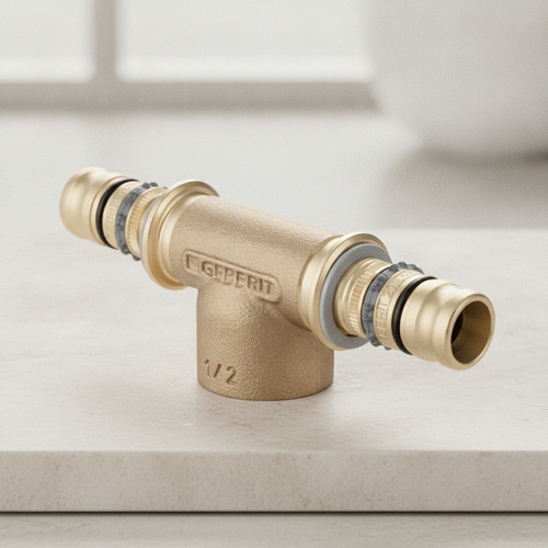 Geberit mepla stück - t-stück, mit