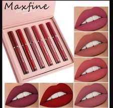 Matte Lippenstift x6Stück/Set   Flüssiglippenstifte 