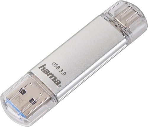 Hama 128gb stick - usb, usb-c