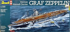 Revell 05000 - Deutscher Flugzeugträger Graf Zeppelin 1:720 (offene Verpackung)