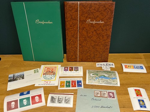 Briefmarken aus nachlass zwei - aus,
