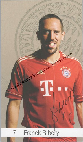 Photopostkarte franck ribéry - photopostkarte,