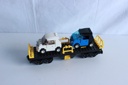 Lego 7939 eisenbahn waggon - lego,