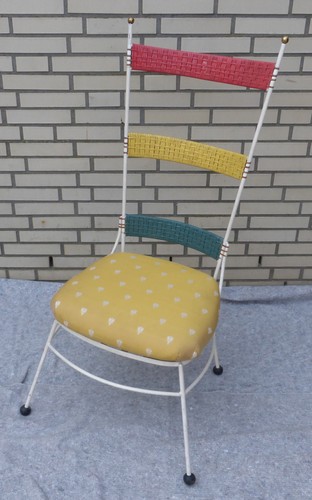 Wire easy chair - chair, 1950er/1960er