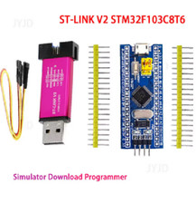 STM32F103C8T6 ARM STM32 Minimum System Development Board + ST-Link V2 Downloader