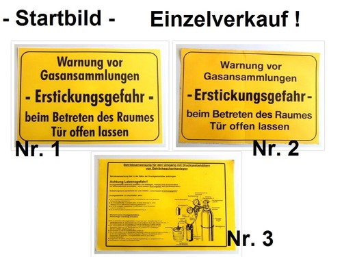 Schilder warnung teilweise - warnung,