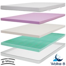 Wolke 8® Matratze B-Ware 7 Zonen 90x200 120x200 140x200 180x200 24cm H2/H3