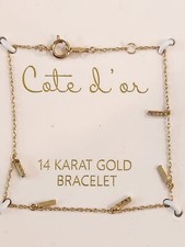 Cote d'Or 14 Karat Gold 7 Inch