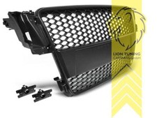 Sportgrill Kühlergrill für Audi A5 8T S-Line S5 RS5 Coupe Cabrio schwarz