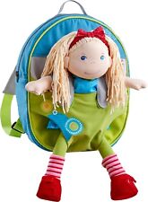 HABA Kinder-Rucksack Rucksack für Puppe für Kinder Puppenrucksack Puppentrage