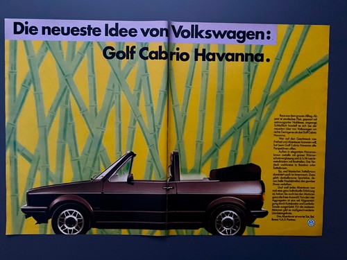 Golf cabrio havanna - vw,