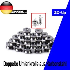 Kugellager Umlenkrolle V-Nut