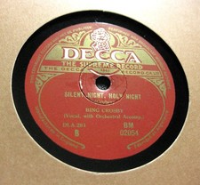 BING CROSBY Silent Night, Holy