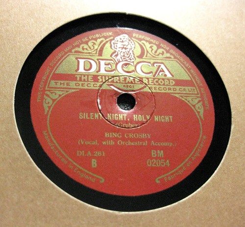 Bing crosby silent night - crosby, night,