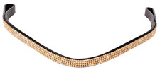 NEU Strass  Stirnriemen LEDER
