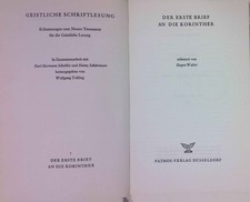 Der erste Brief an die