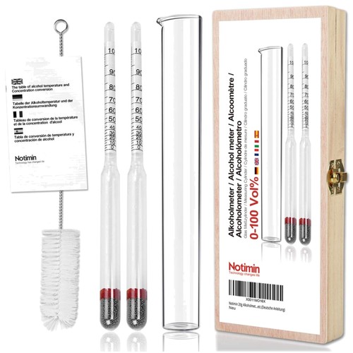 Alkoholmeter aräometer 100 - alkoholmeter, 0-100