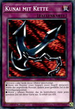 Kunai mit Kette Common 2-Player Starter Set Yugioh Karte Deutsch