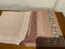 Omas 3 Stück Tischdecke 60x60