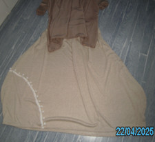 Ballonförmiger Rock Lagenlook Strickjersey