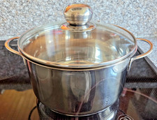 Edelstahl Topf 20 cm cm