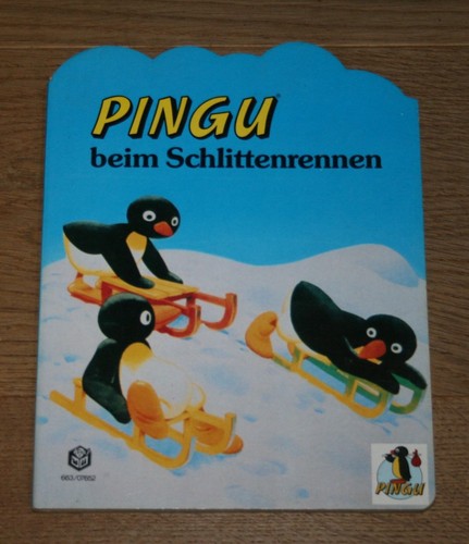 Pingu beim schlittenrennen - beim, schlittenrennen.