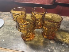 Glas: Set 4x vintage Gläser -