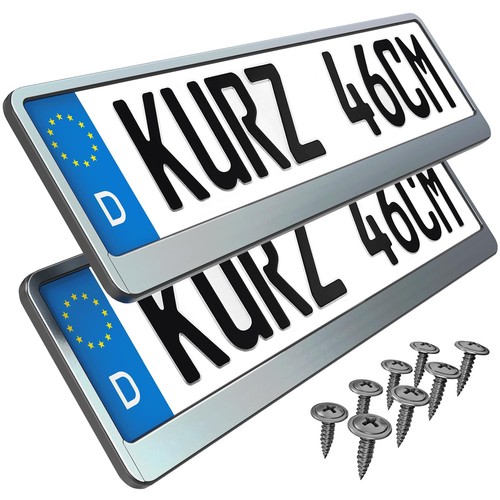 Kurze kennzeichenhalter 46cm - 2,