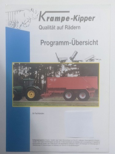 Krampe kipper programm - krampe,